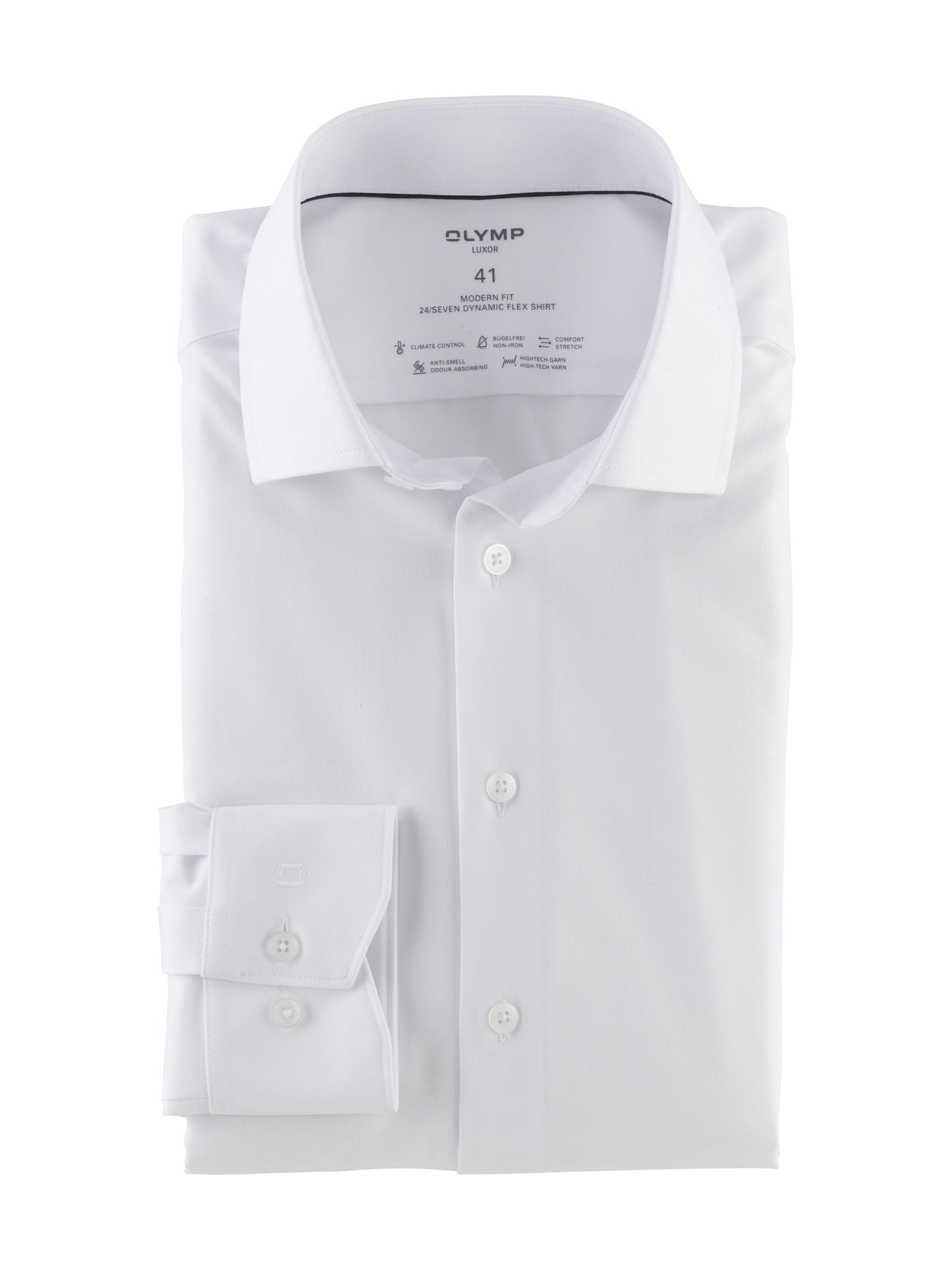 Shirt - Aubergine - Modern fit - 24/Seven - Business