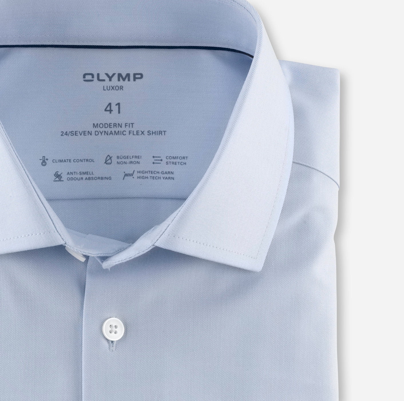 Shirt - Aubergine - Modern fit - 24/Seven - Business