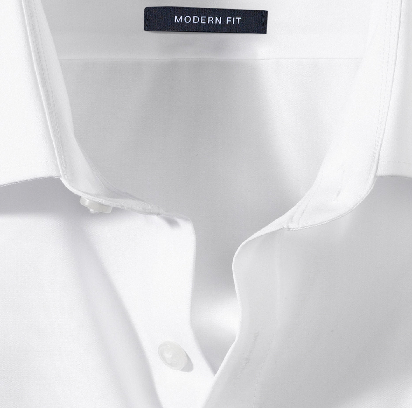 Shirt - White - Modern fit - Business