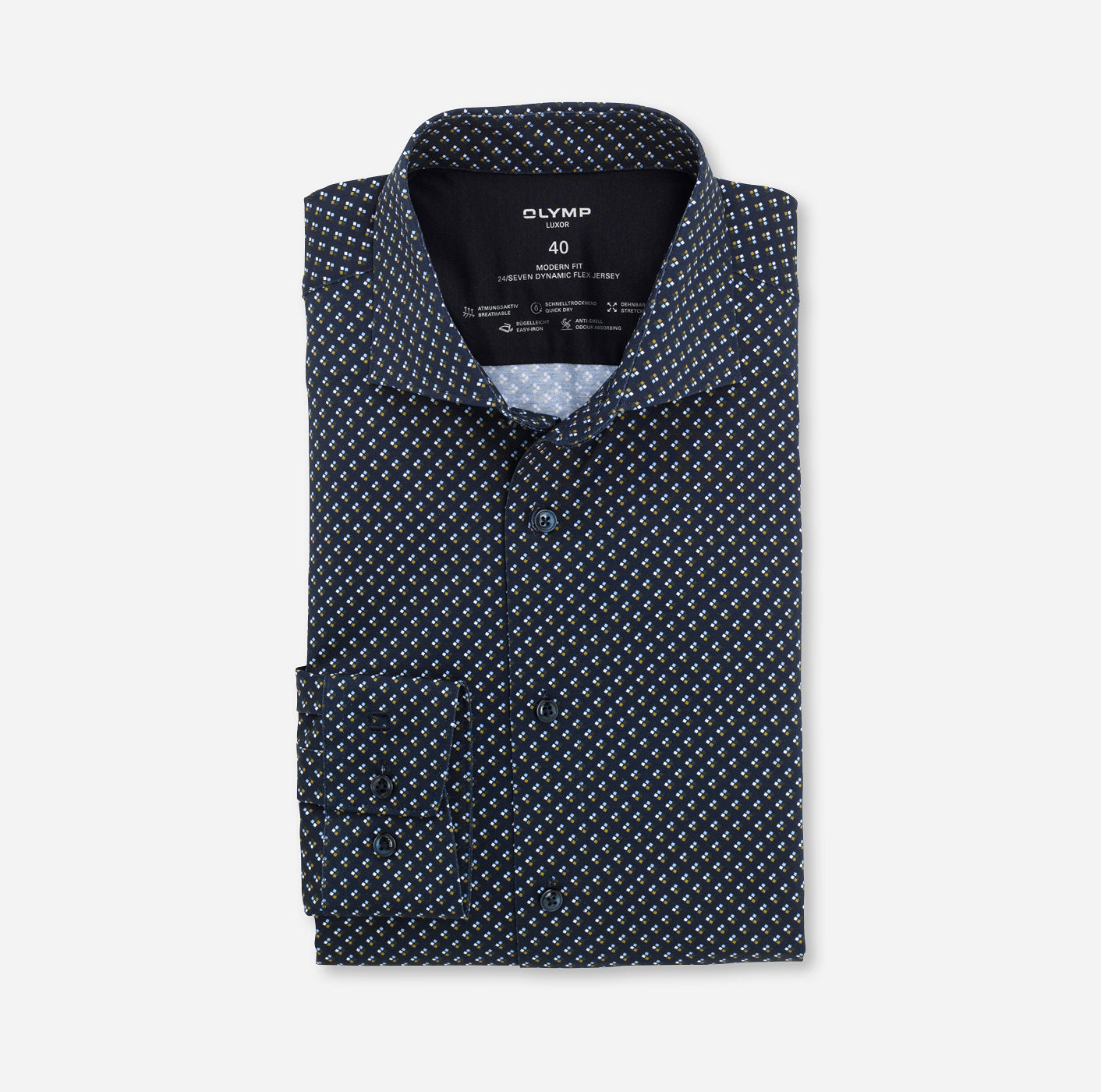 Chemise - Motifs - Modern fit - 24/Seven - Business