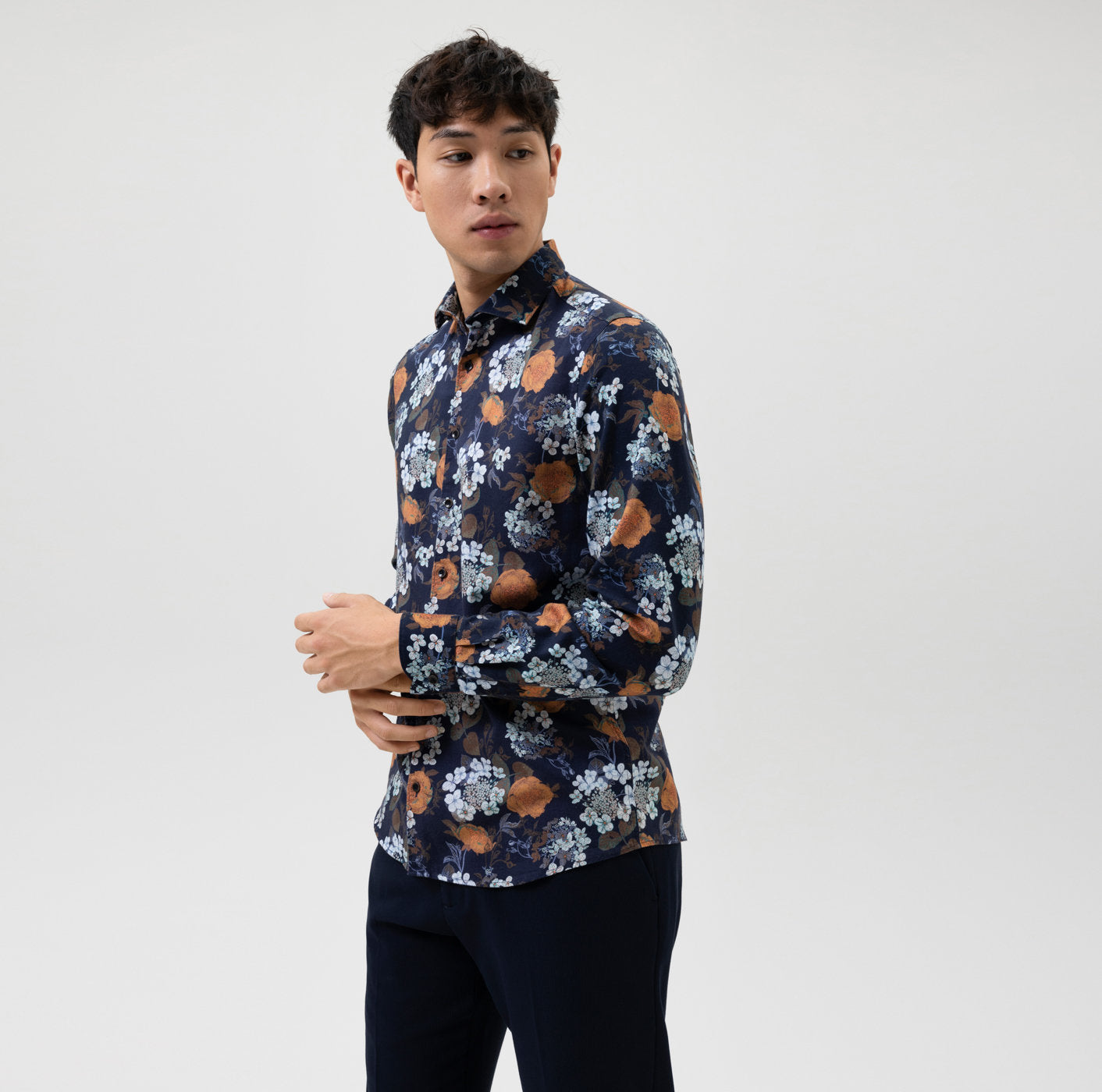 Chemise - Motif floral - Level Five - Smart Casual