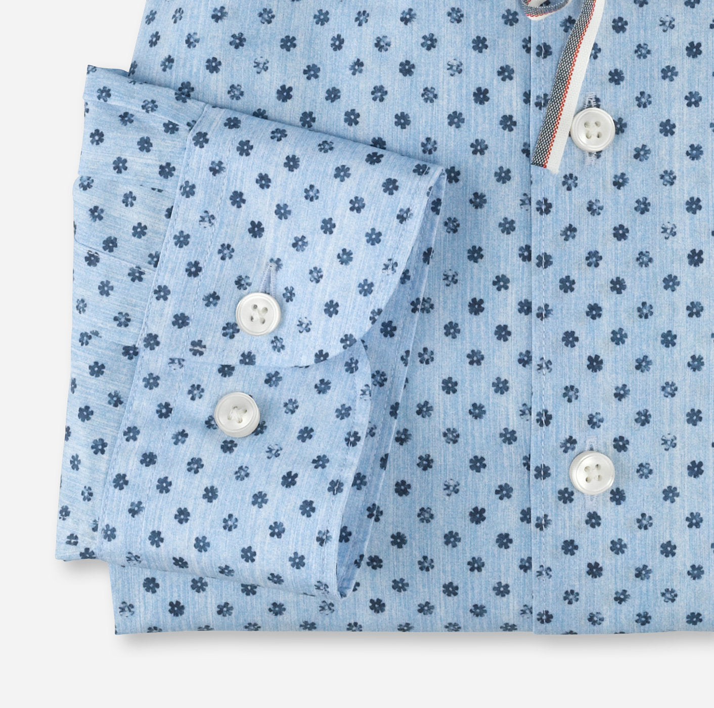 Chemise - Bleu ciel - Motif - Smart Business - Level Five