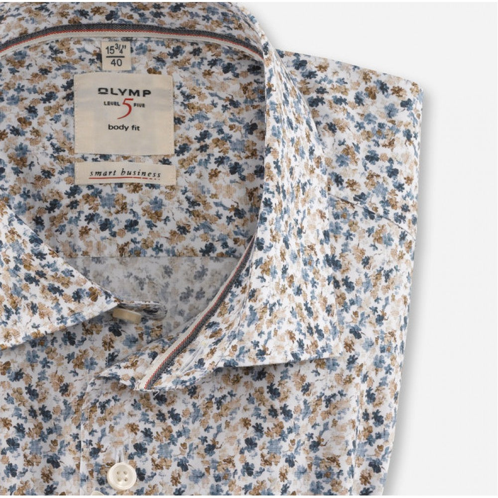 Chemise à motifs - Floral - Level Five - Smart Business