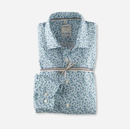 Chemise à motifs - Floral - Level Five - Smart Business