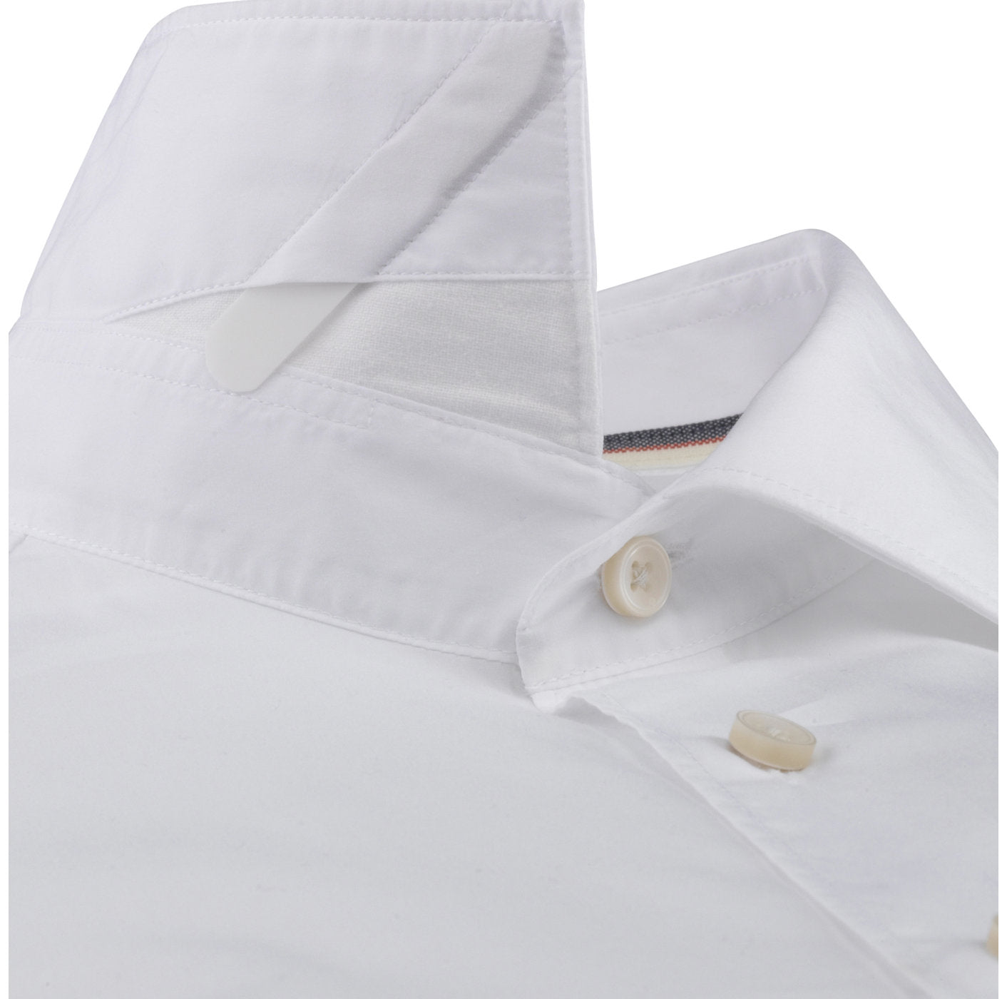 Chemise unie - Blanche - Level Five - Smart Business