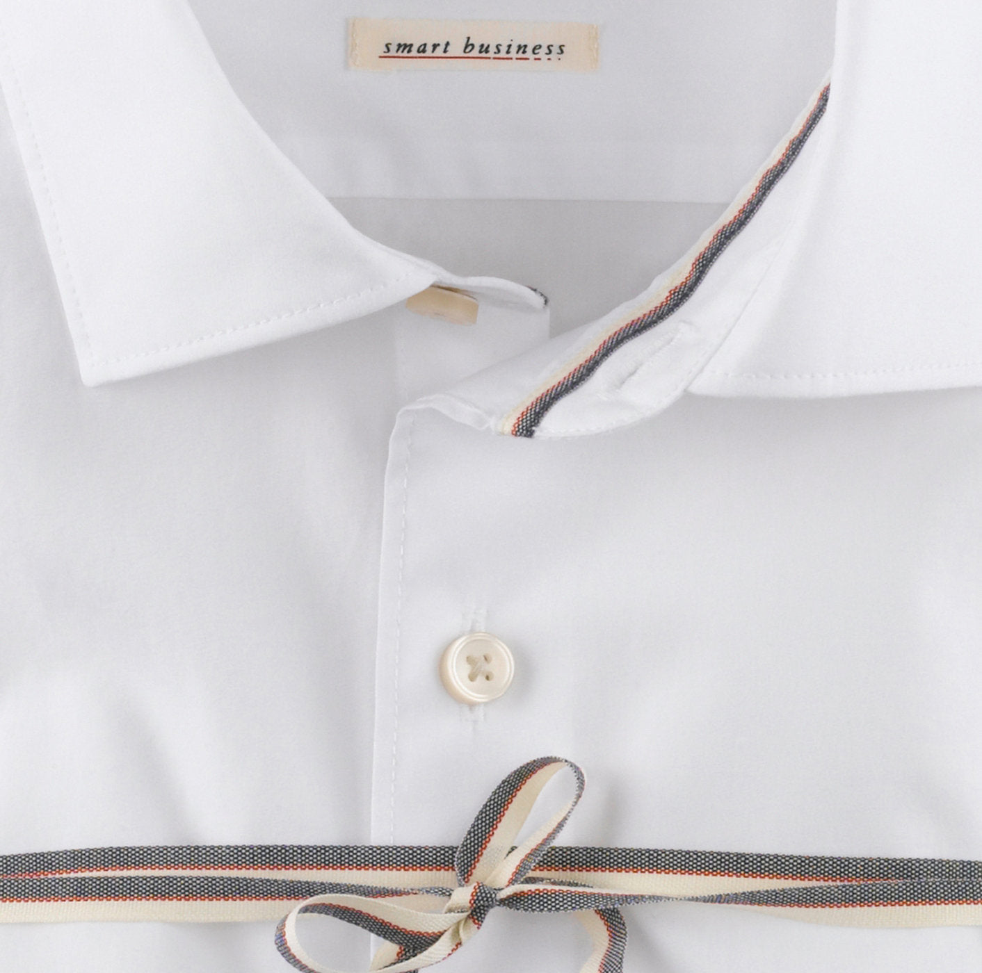 Chemise unie - Blanche - Level Five - Smart Business