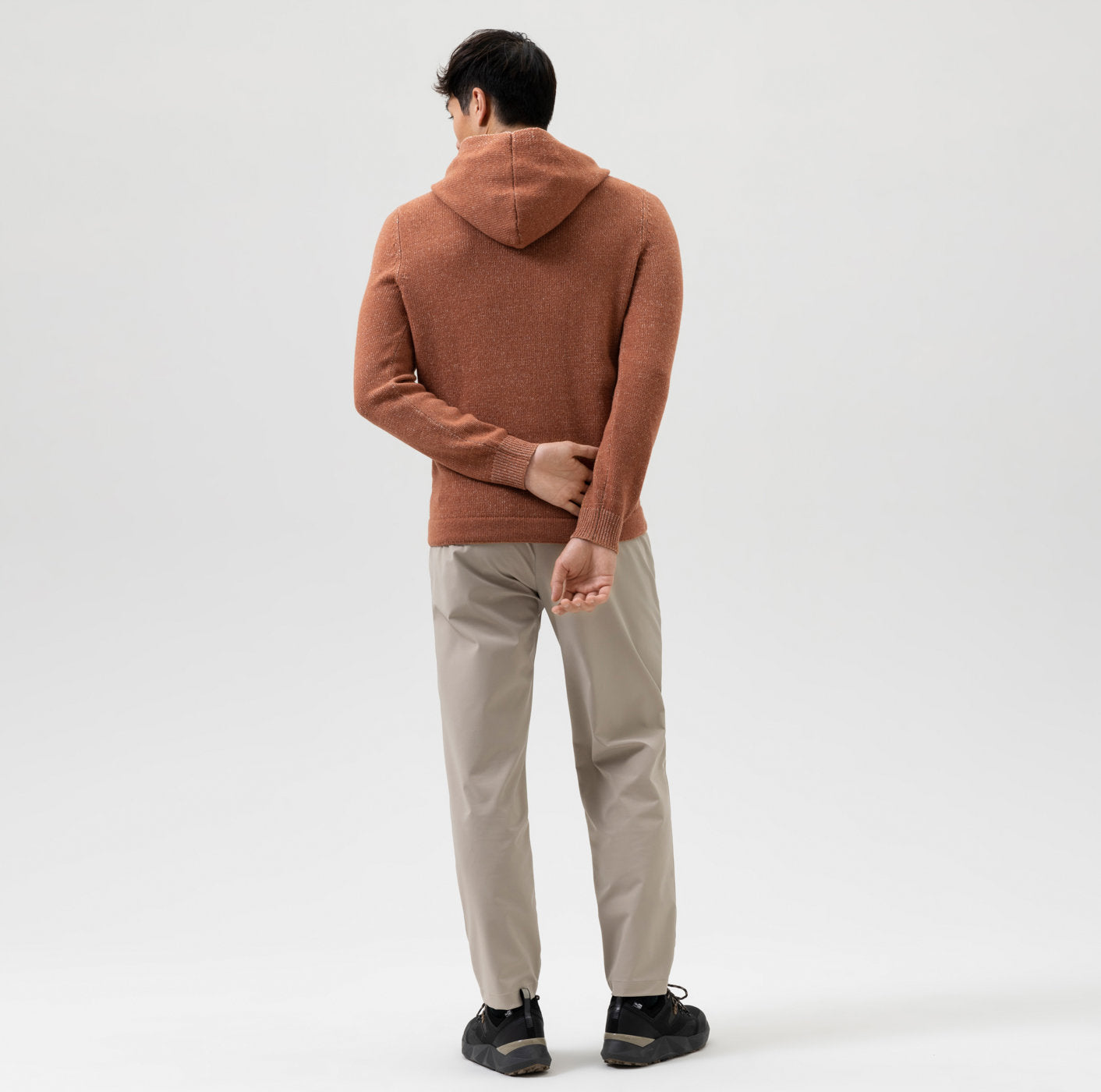 Pull à capuche - Rouille - Modern fit