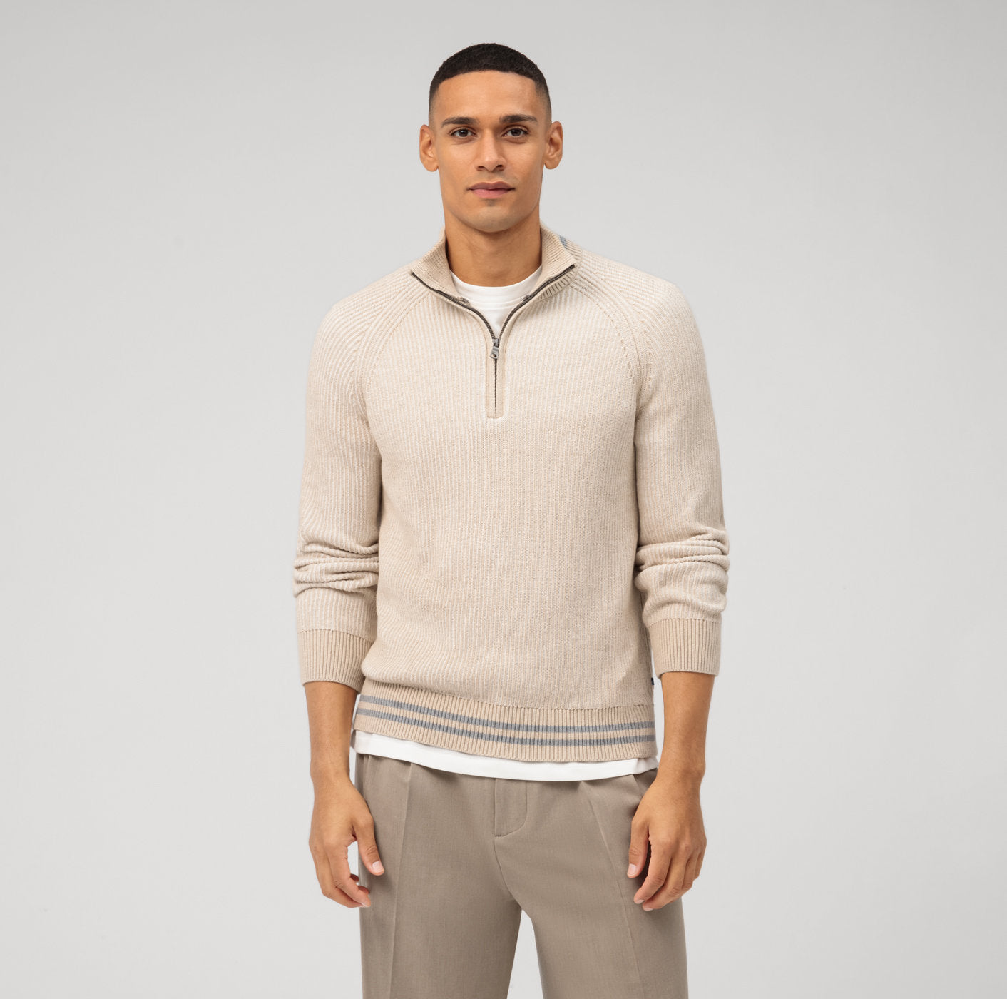 Pull - Col camionneur - Casual - Fully Fashionned