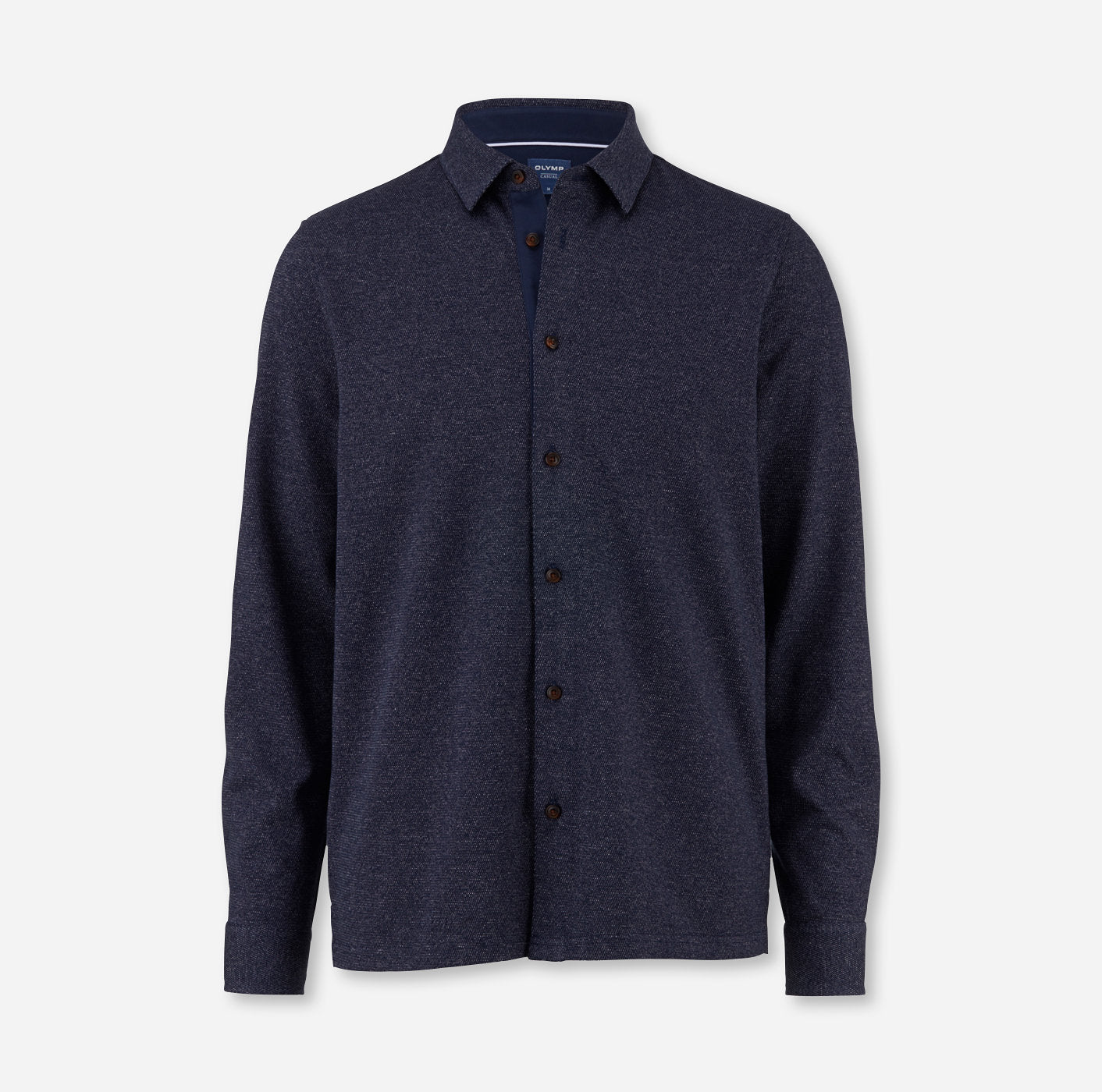 Chemise - Casual - Bleu - Jersey de Coton