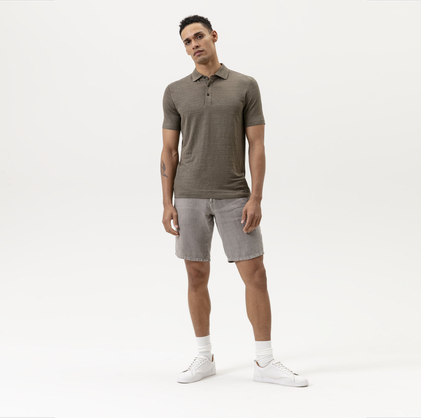 Polo - Body fit - Lin - Casual