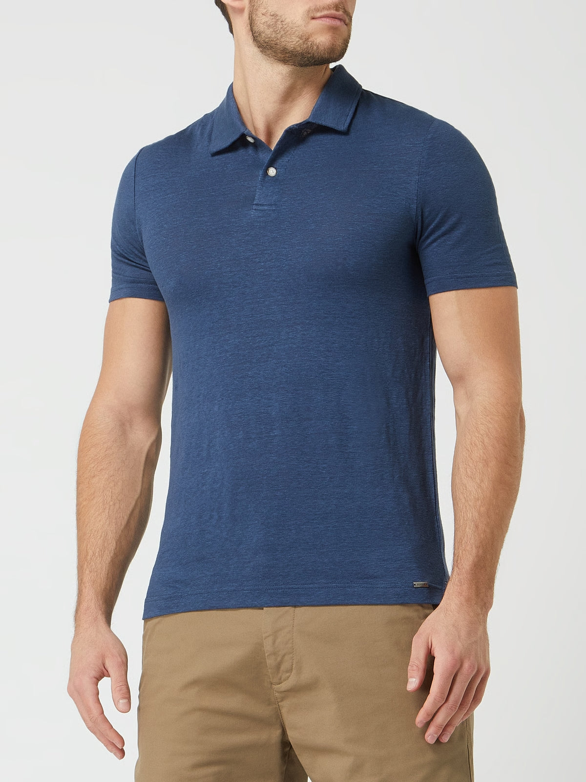 Polo - Body fit - Lin - Casual