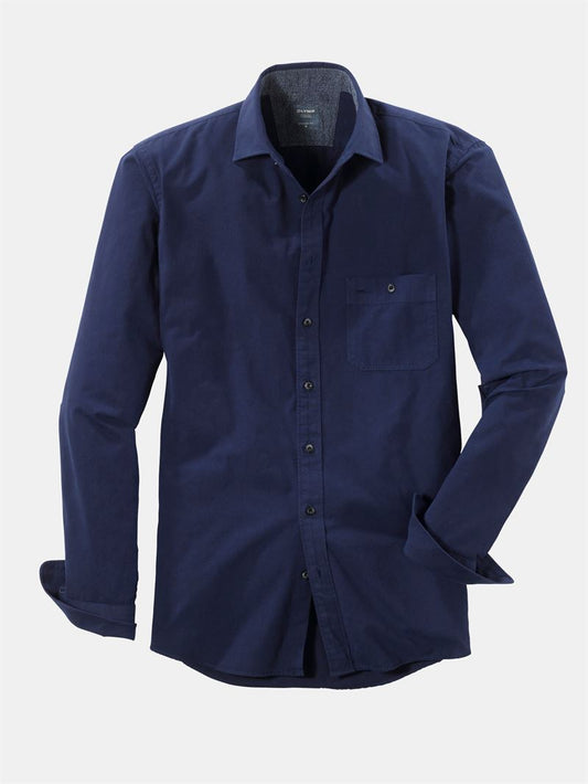 Chemise - Bleu Marine - Modern fit - Casual