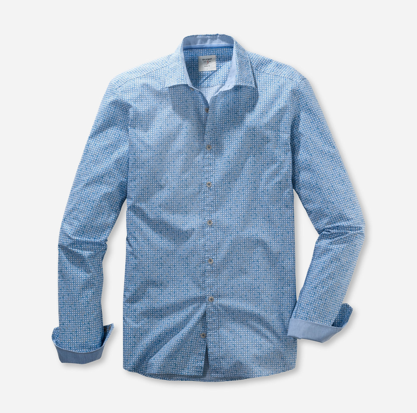 Chemise à motifs - Bleu - Level Five - Casual